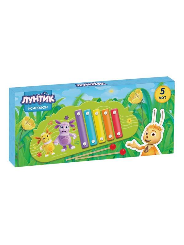 Ксилофон Лунтик: 2 палочки, 5 нот