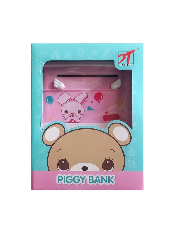 Сейф-копилка, распознает купюры, монеты, музыка, свет, эл.пит. АА*3 не вх.в
комплект, коробка