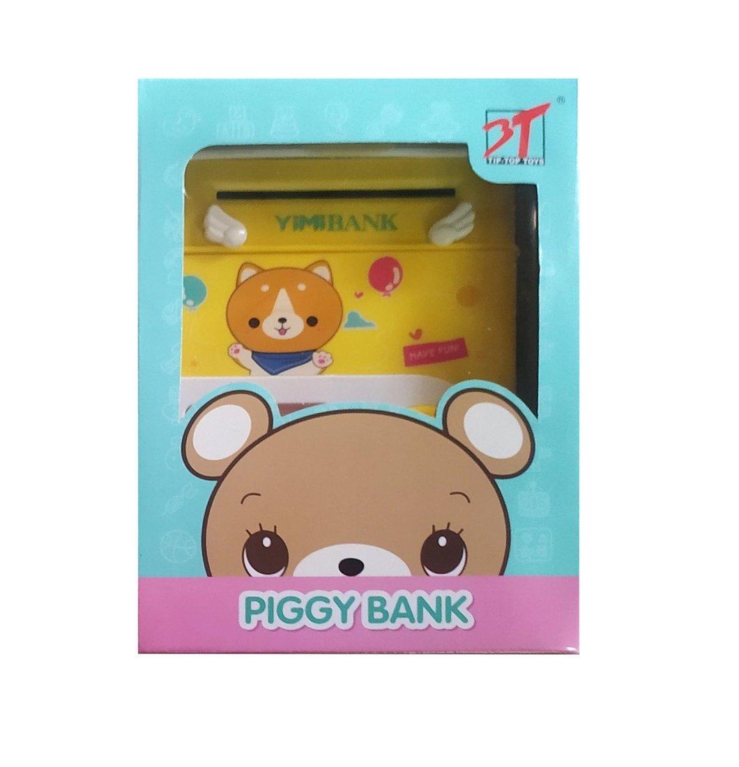 Сейф-копилка, распознает купюры, монеты, музыка, свет, эл.пит. АА*3 не вх.в
комплект, коробка