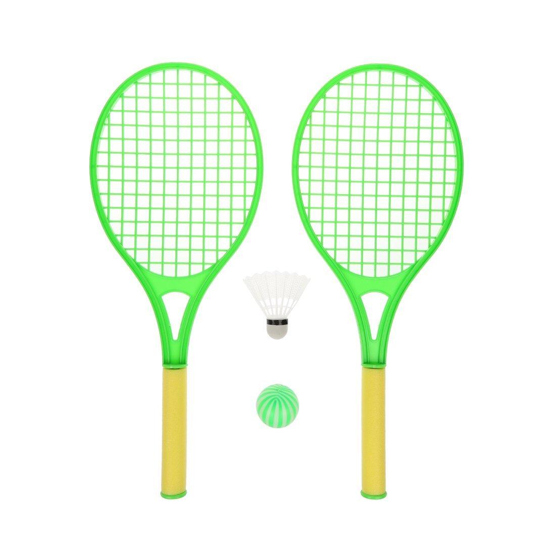 Набор ракетки детские 50 см, волан, мяч, в ассортименте