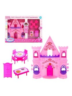 ДЕФЕКТ УПАКОВКИ Замок для куклы, мебель, в ассорте.