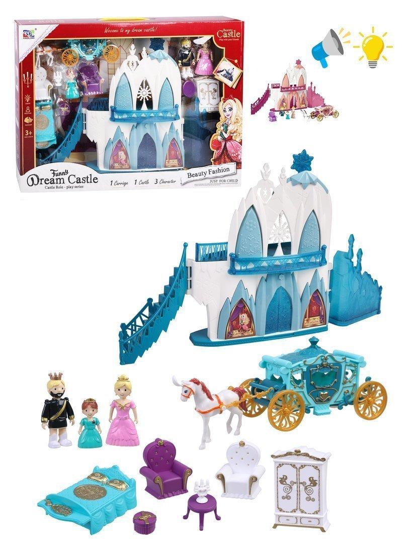 ДЕФЕКТ УПАКОВКИ Игр. наб. Замок, в компл. предм. 12шт., эл. пит. AG13х3шт. вх.
в компл., кор.