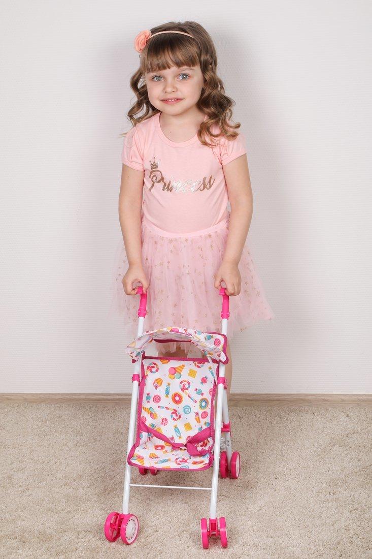 Коляска складная Фантазия, малин., 36*25*53см.