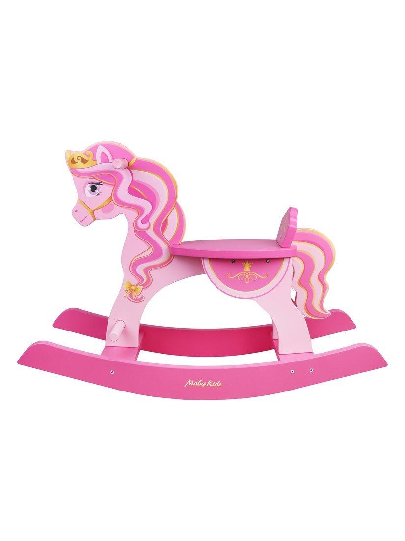 67510 Качалка-лошадка детская Moby Kids Принцесса