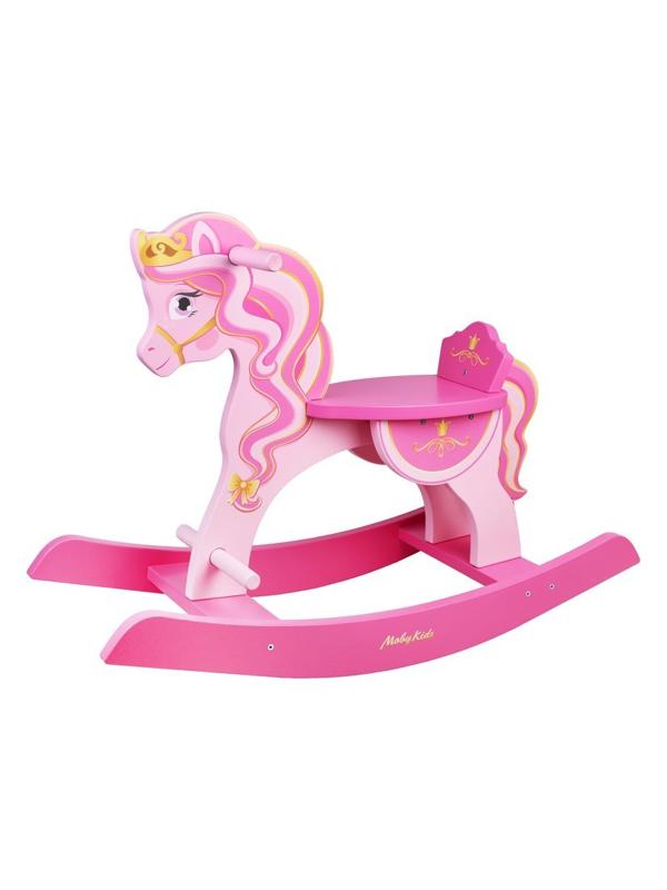 67510 Качалка-лошадка детская Moby Kids Принцесса