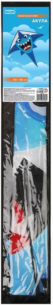Возд.змей Акула, 133х136 см