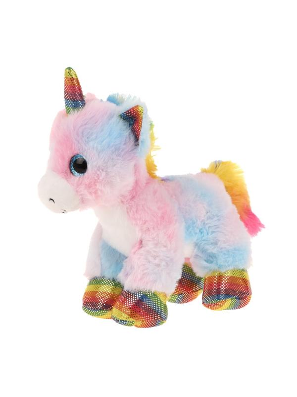 Единорог Радуга 18 см в сумочке