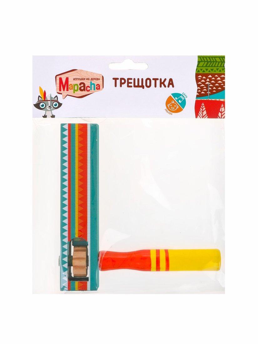 Трещотка круговая, красно-зеленая
