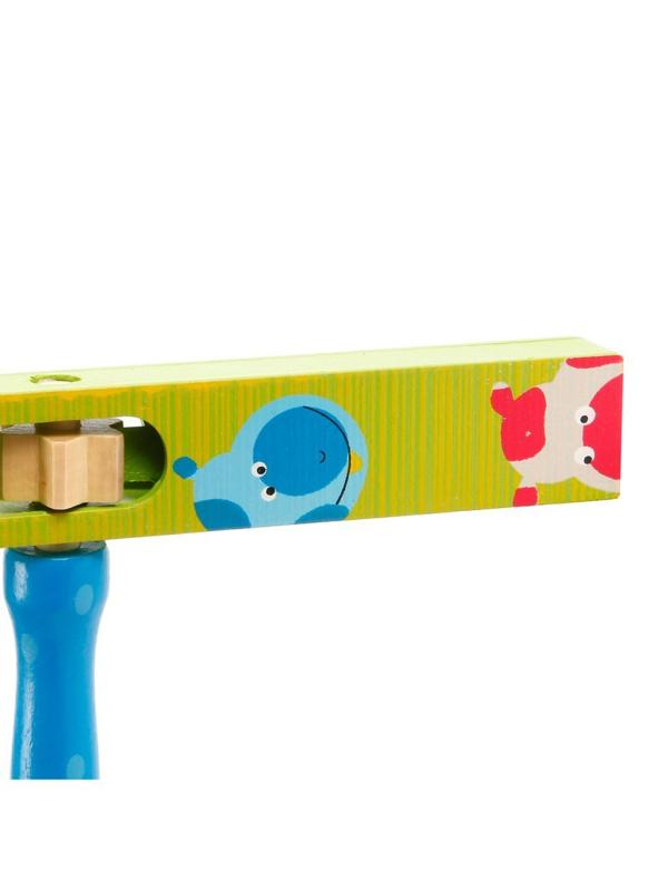 Трещотка круговая зелен/син.