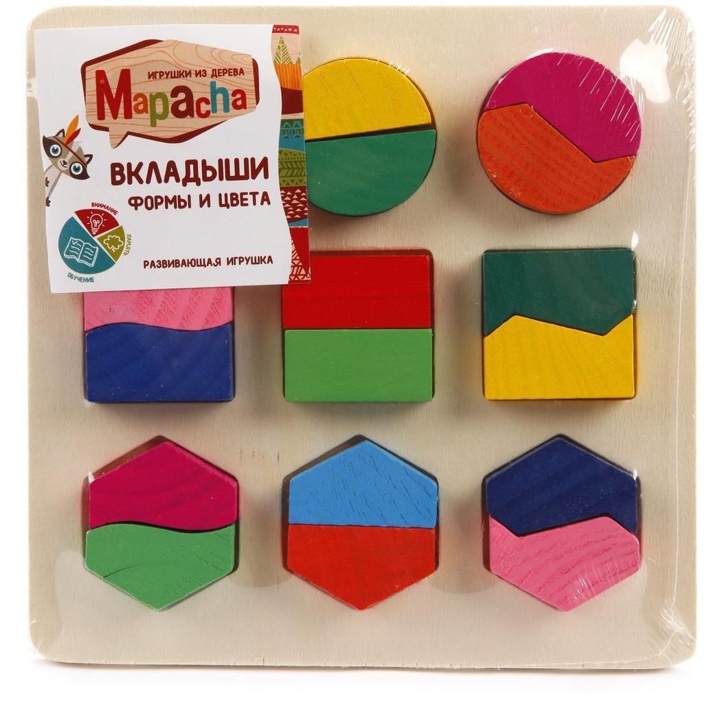 Вкладыши Формы и цвета, в ассорт.