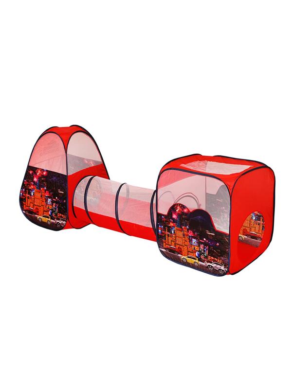 Палатка игровая c туннелем Волшебный город