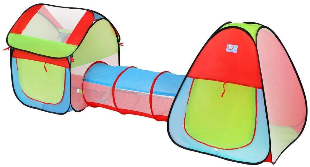 Игровой комплекс палатки 2шт. с туннелем