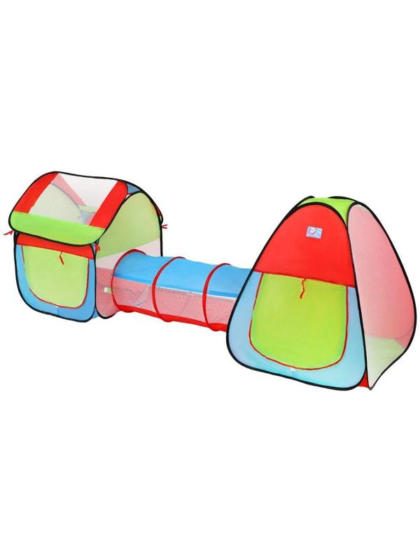Игровой комплекс палатки 2шт. с туннелем