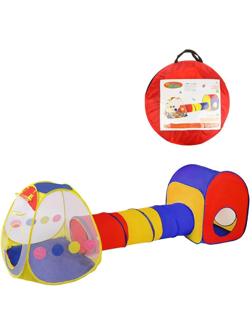 Комплекс игровой, палатки 2шт. с туннелем, сумка