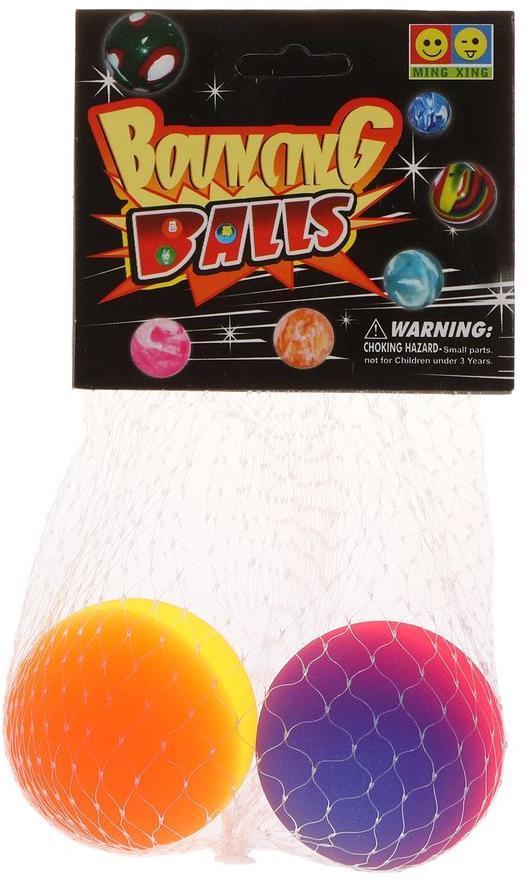 Мячи-прыгуны 2 шт., сетка