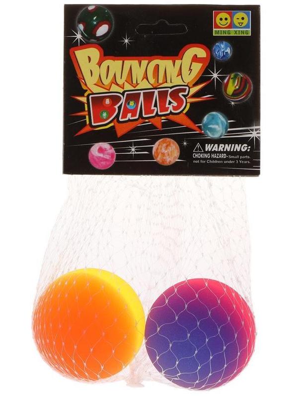 Мячи-прыгуны 2 шт., сетка