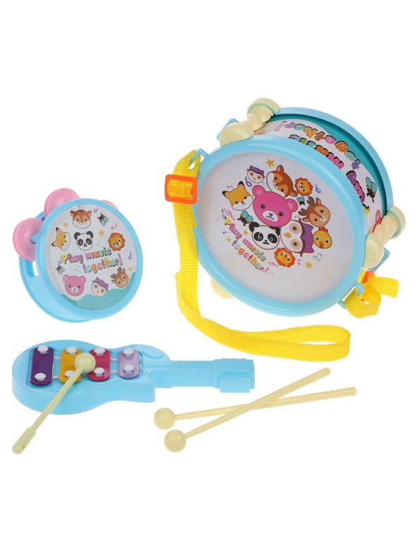 Набор музыкальных инструментов, 6 предм., в асс., пакет