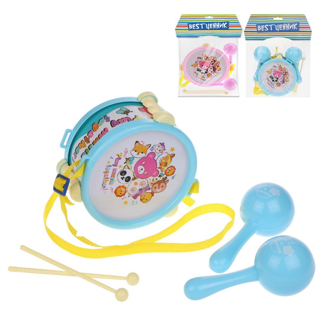 Набор музыкальных инструментов, 5 предм., в ассорт., пакет