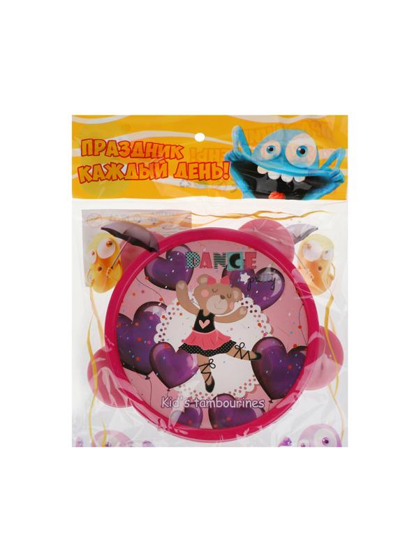 Бубен 15 см, в ассорт., пакет