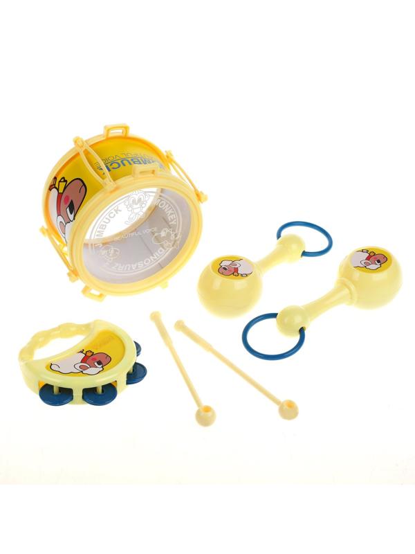 Набор музыкальных инструментов, 6 предмета, в асс., пакет