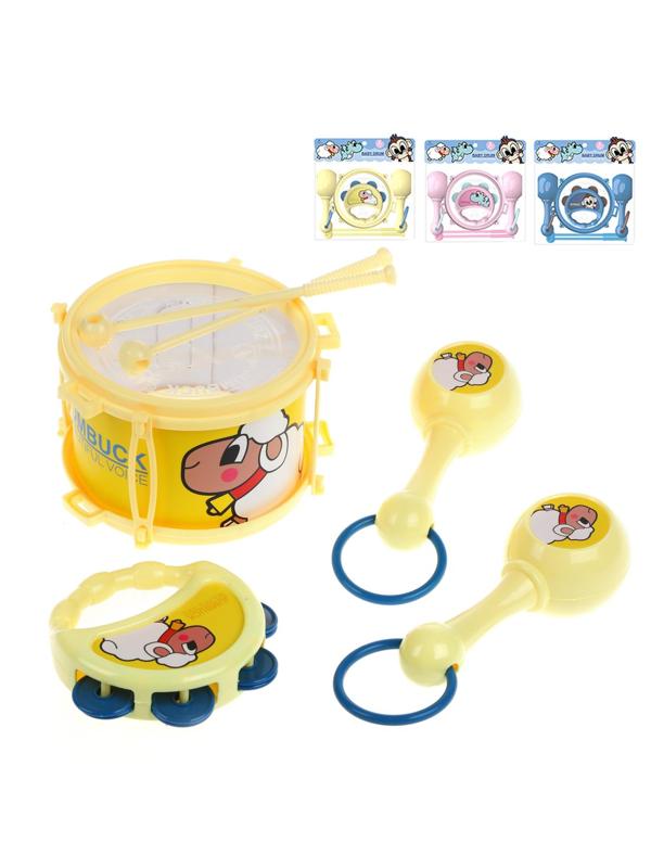 Набор музыкальных инструментов, 6 предмета, в асс., пакет