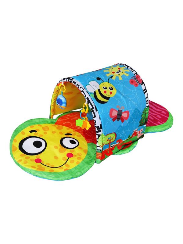 Коврик развивающий с навесом, игрушки 8 шт., пакет