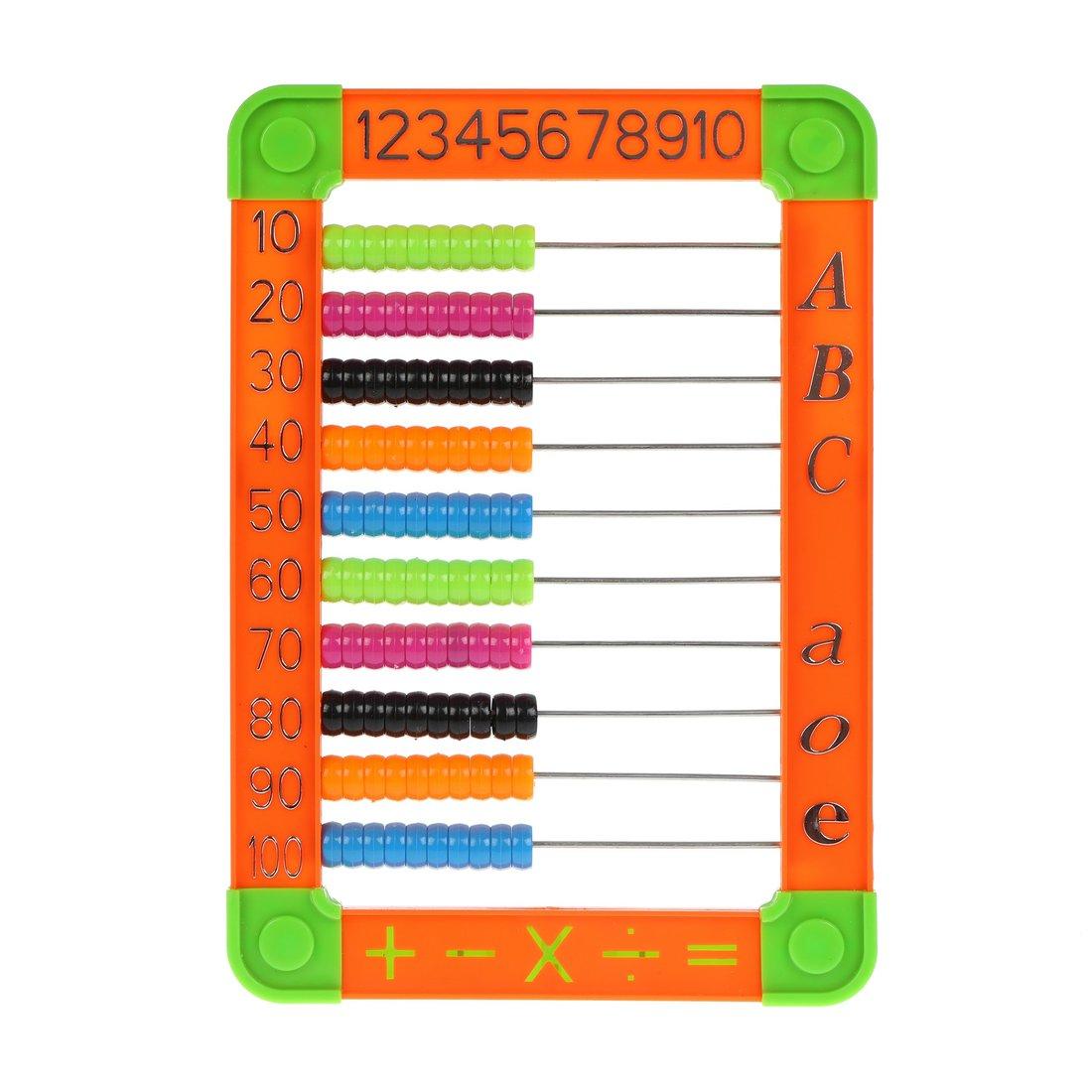 Счеты на подставке в асс., 18*25,5см, пакет