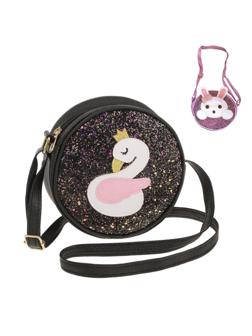 Сумочка наплечная 17*17 см, в ассорт., пакет