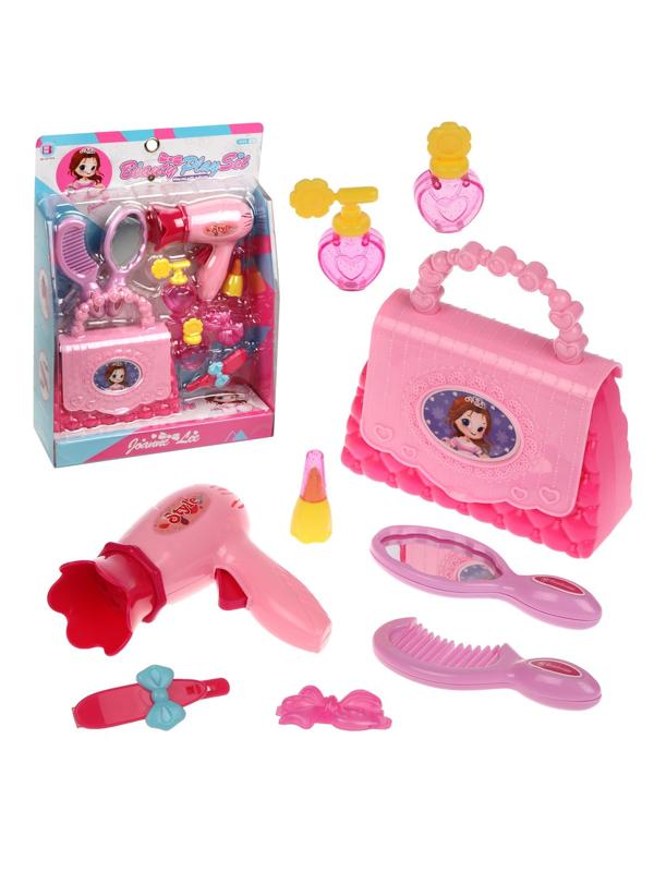 Игровой набор Стилист, в комплекте предметов 9шт., кор.