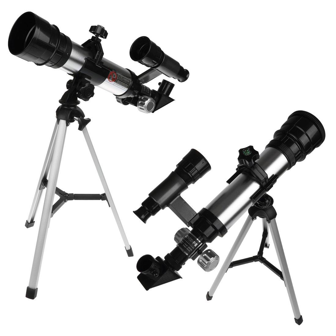 Телескоп детский 60х увеличение, 3 объектива, кор