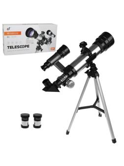 Телескоп детский 60х увеличение, 3 объектива, кор