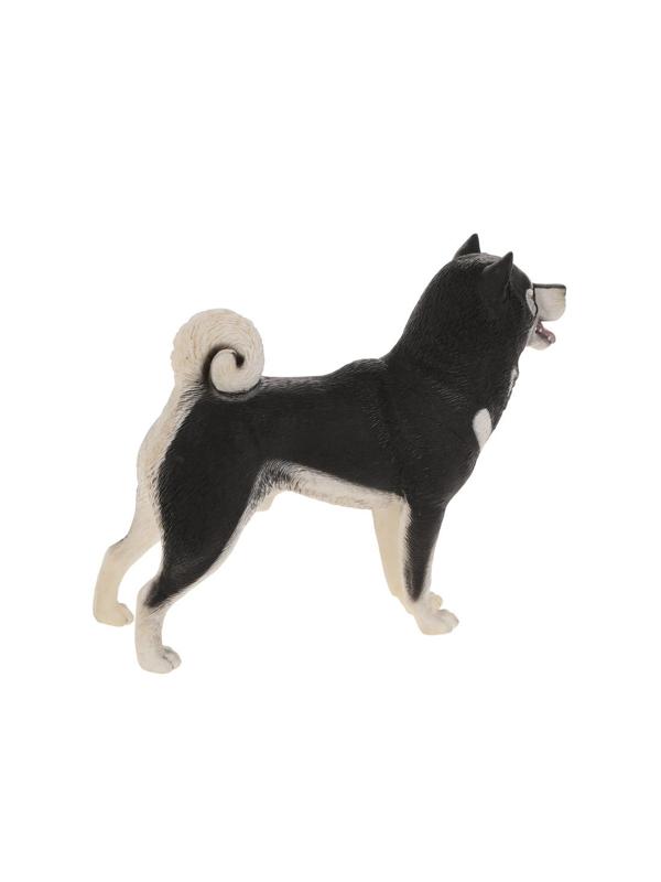 Собака виниловая 17х15 см, пакет