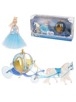 Игр. набор Карета, в компл. предметов 4шт., кор.