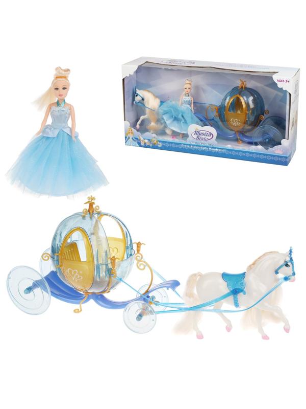 Игр. набор Карета, в компл. предметов 4шт., кор.