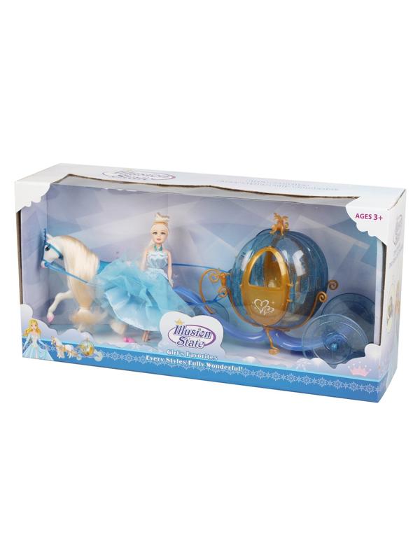 Игр. набор Карета, в компл. предметов 4шт., кор.