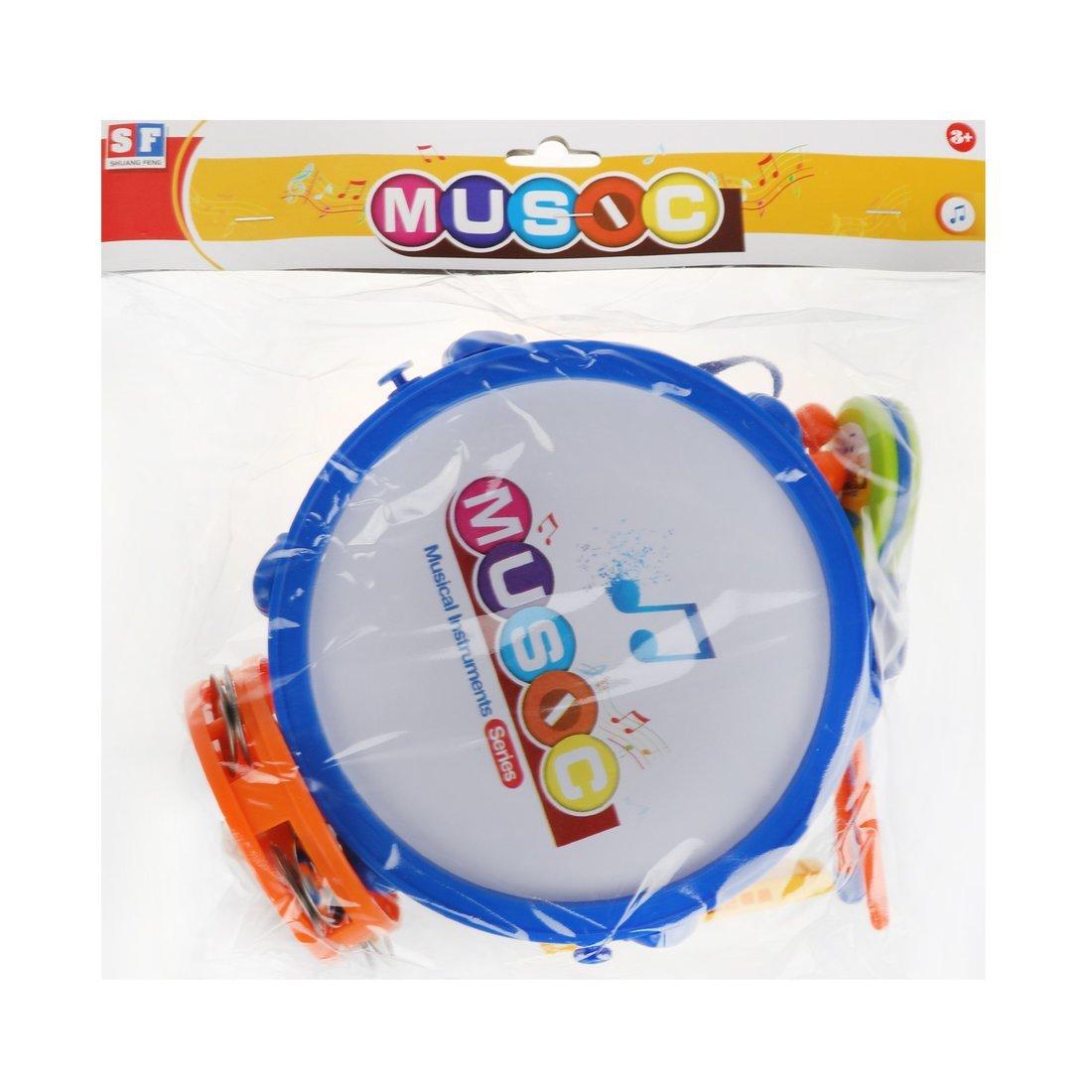 Набор музыкальных инструментов, 6 предметов, пакет