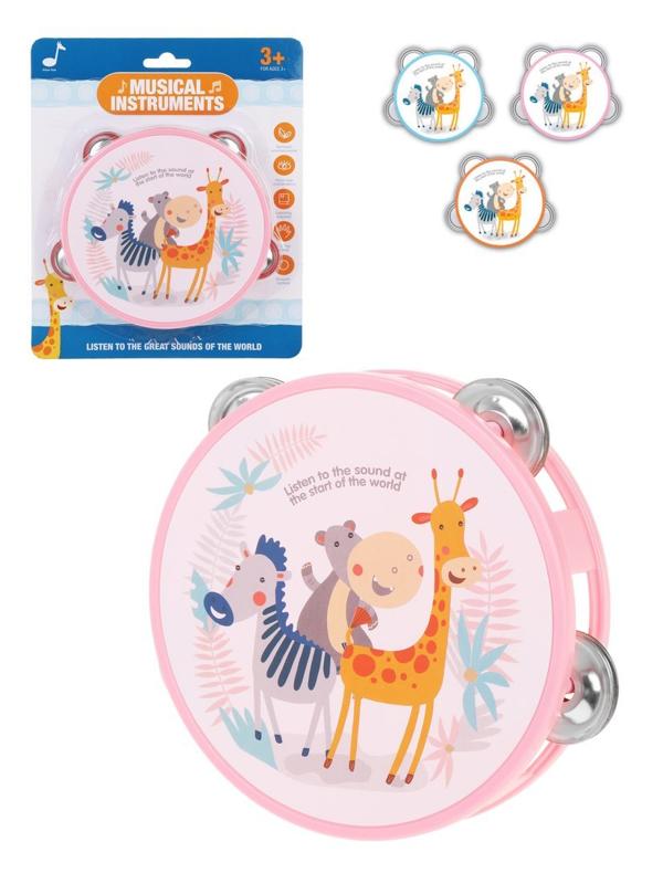 Бубен 13 см в асс., кор.