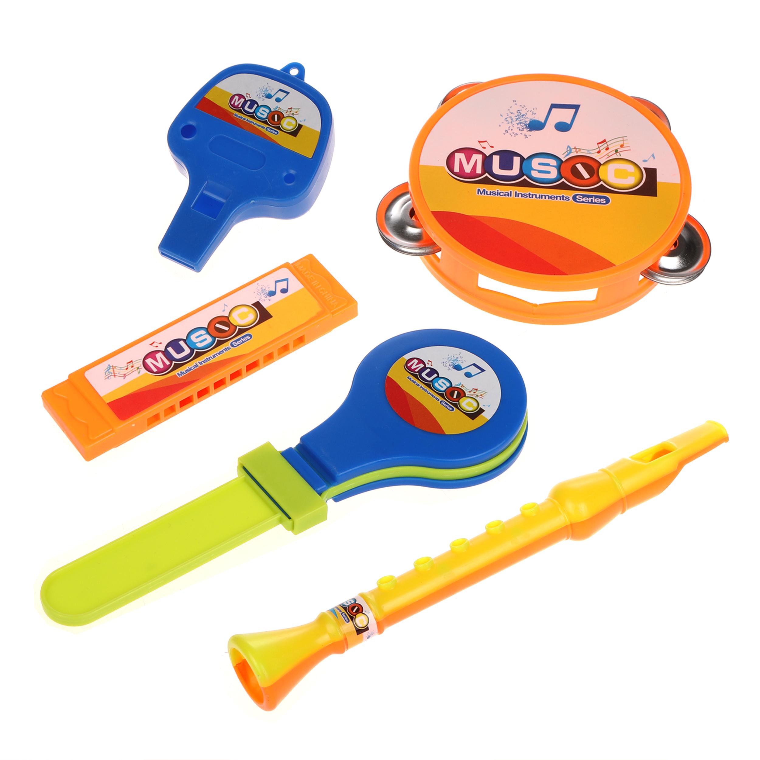 Набор музыкальных инструментов, 5 предметов, пакет