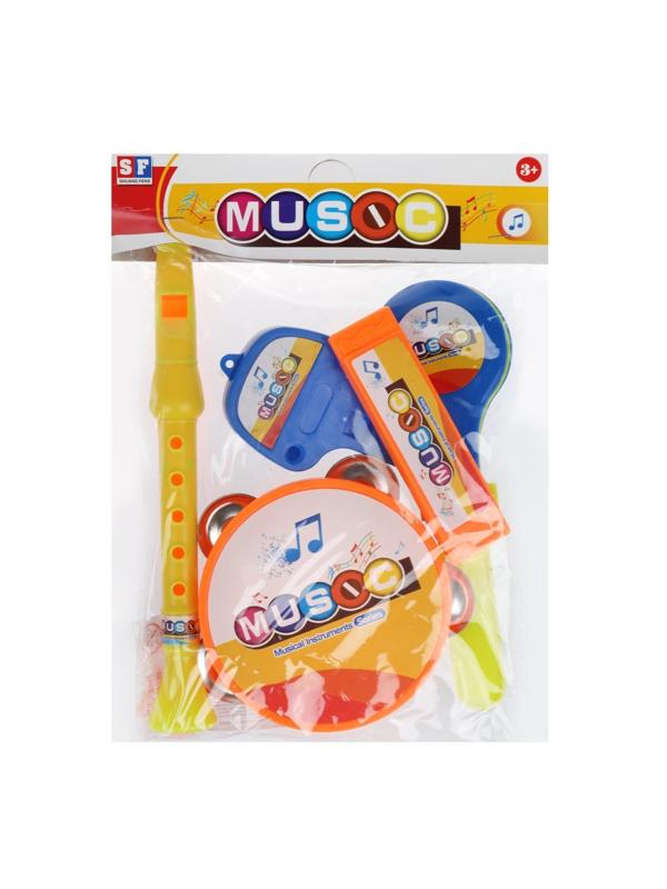 Набор музыкальных инструментов, 5 предметов, пакет