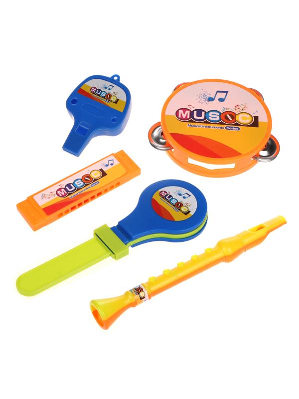 Набор музыкальных инструментов, 5 предметов, пакет