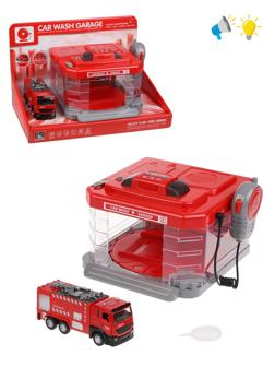 Игр.набор Автомойка, в комплекте: предметов 2шт., машина металл., откр.двери,
эл.пит.АА*3шт.не вх.в комплект, коробка, в ассортименте