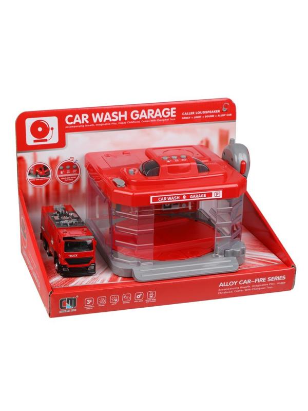 Игр.набор Автомойка, в комплекте: предметов 2шт., машина металл., откр.двери,
эл.пит.АА*3шт.не вх.в комплект, коробка, в ассортименте