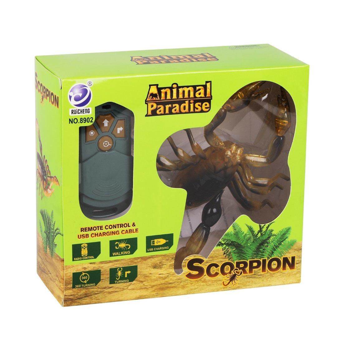 Скорпион на ИК управлении, 4 канала, свет, з/у USB, эл.пит. АА*2 не вх.в
компл., в ассорт.