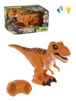 Динозавр на ИК управлении, 2 канала, свет, звук, эл.пит. АА*2, ААА*2 не вх.в
компл., кор.