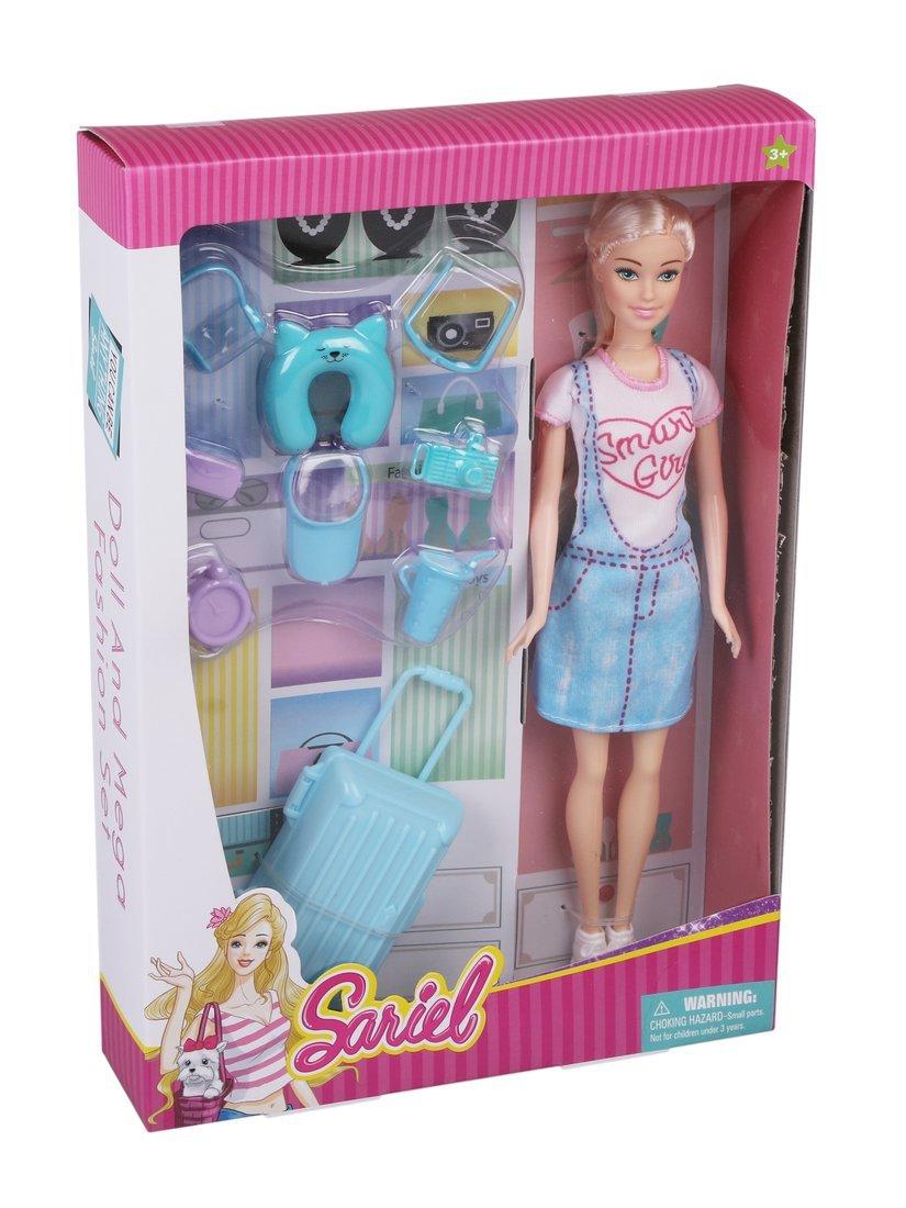 Игр. наб. Модница, в компл. кукла 29см., предм.9шт., кор.