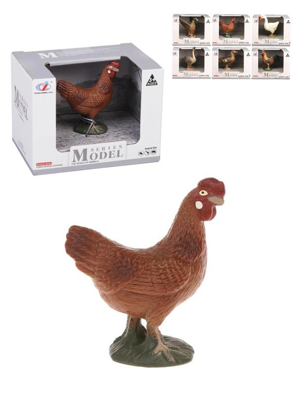 Фигурка птицы, 1 шт, в ассорт., коробка