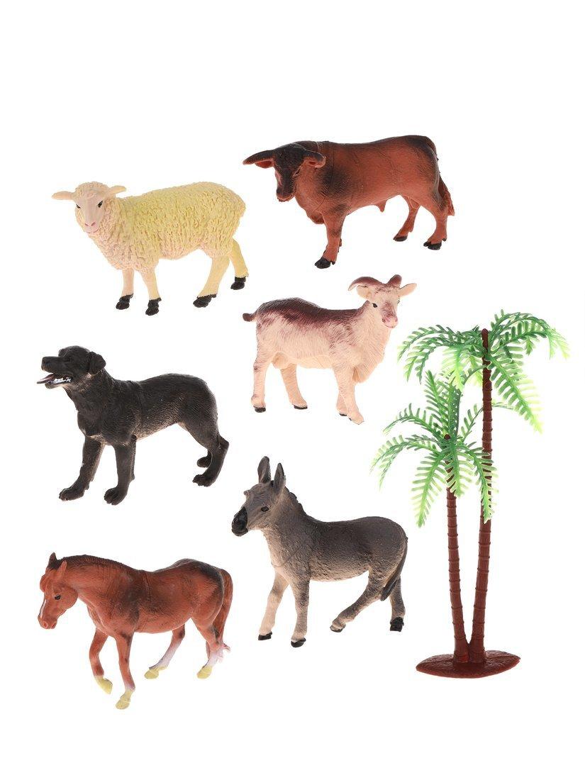 Набор домашние животные, 7 предм., пакет