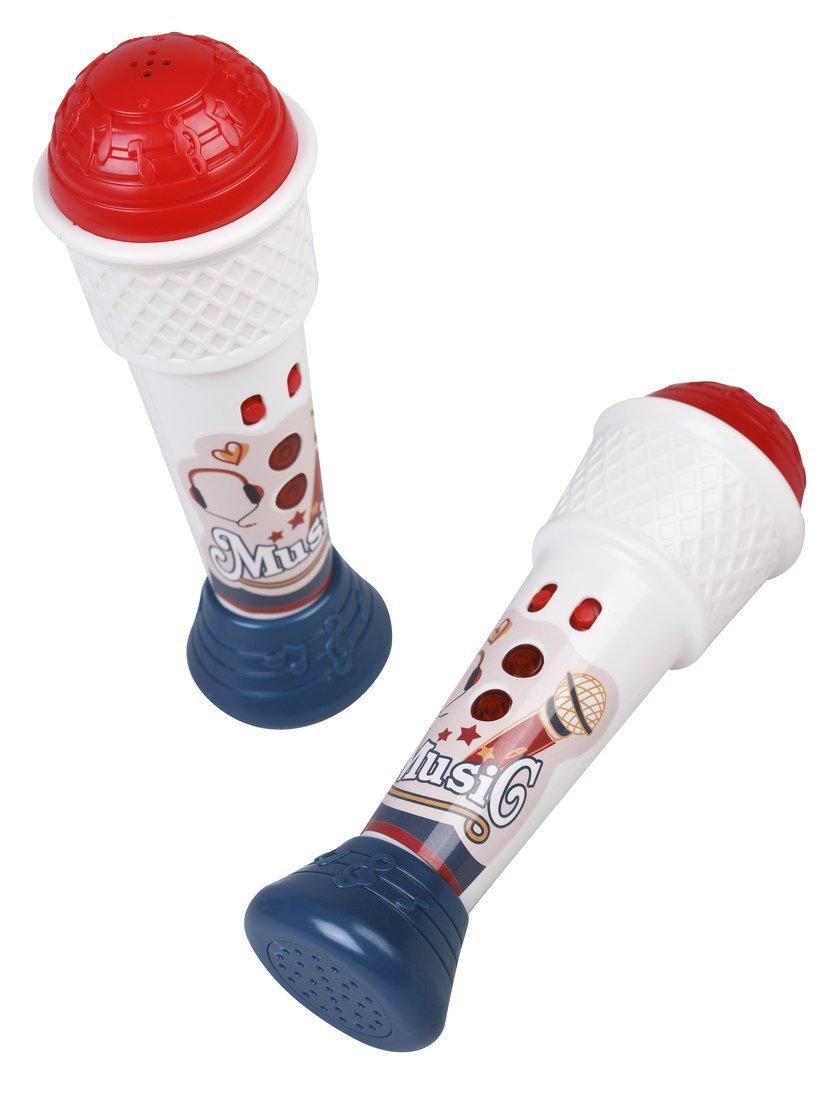 Микрофон дет. свет, звук, эл. пит. ААх2, не вх. в компл., коробка