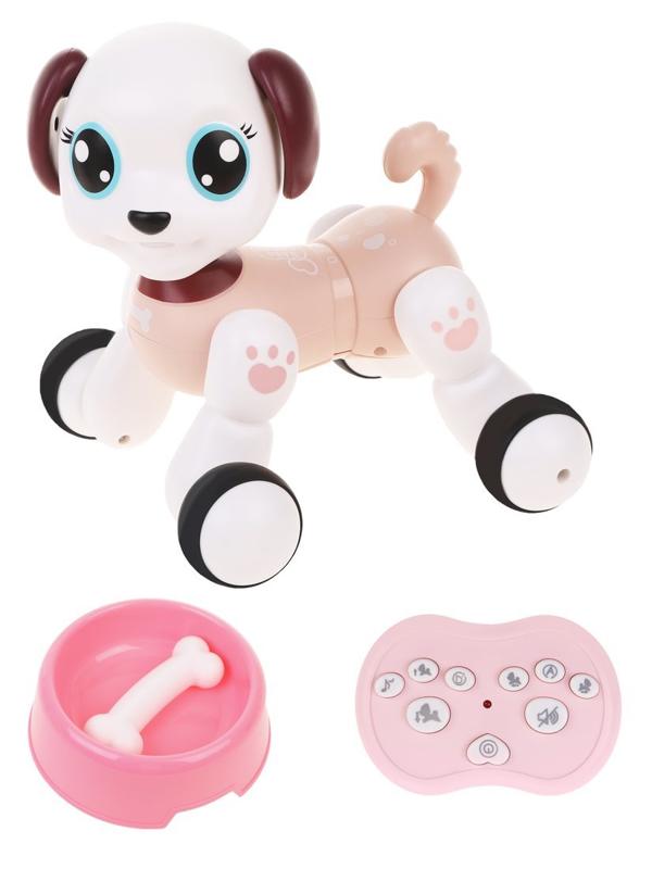 Щенок на ИК управлении, свет, звук, встроен. аккум. 3,7V, USB з/у, эл. пит.
ААх2 шт. не вх. в компл., в ассорт., коробка