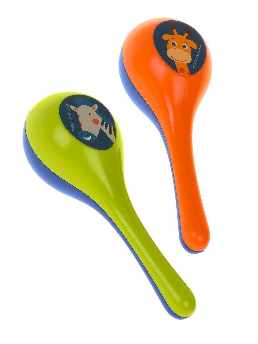 Музыкальный инструмент маракасы, 2 шт, блистер